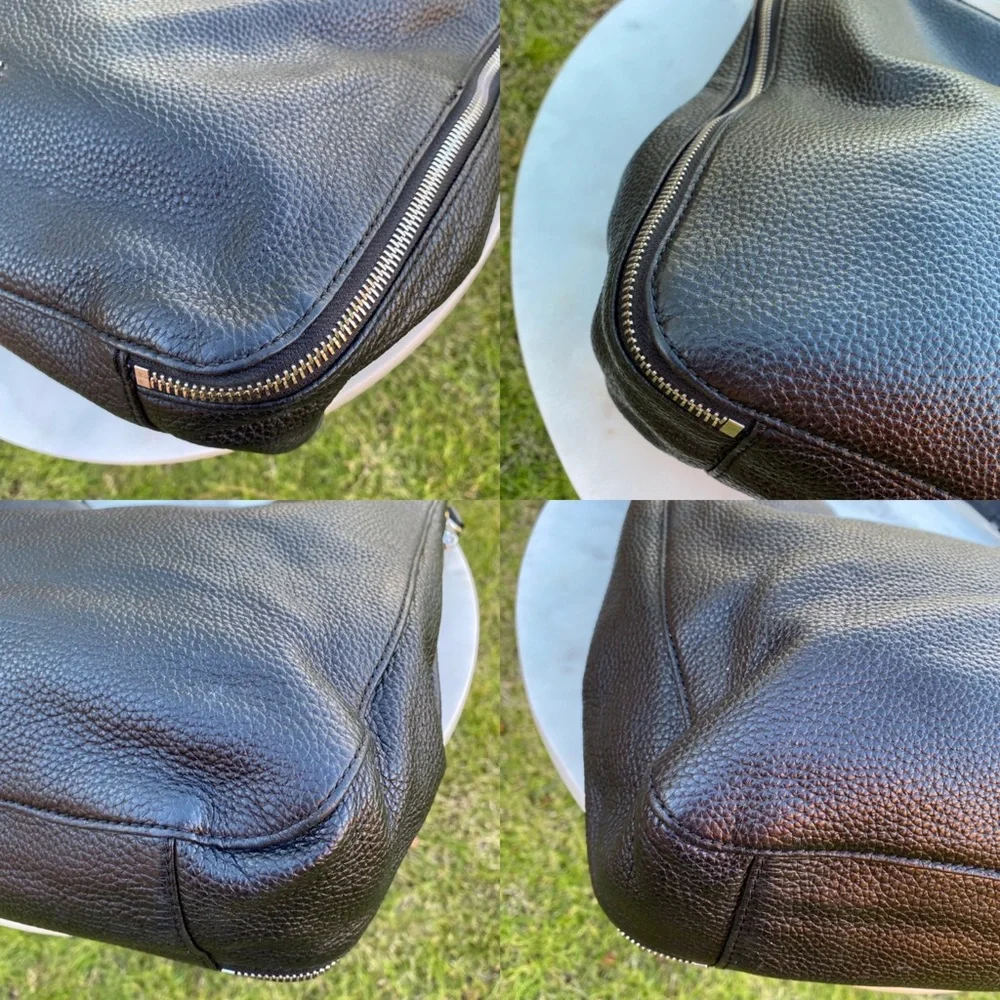 SOLD Michael Kors Large Pebbled Leather Hobo Shoulder Bag - Picture 12 of 14